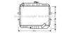 AVA QUALITY COOLING MT2061 Radiator, engine cooling